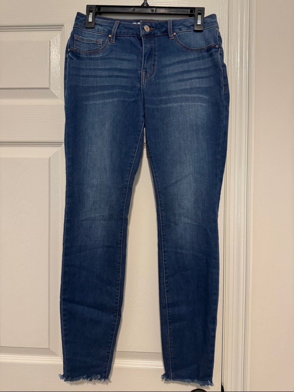 Rewash Dark Blue Ankle Slim Jeans